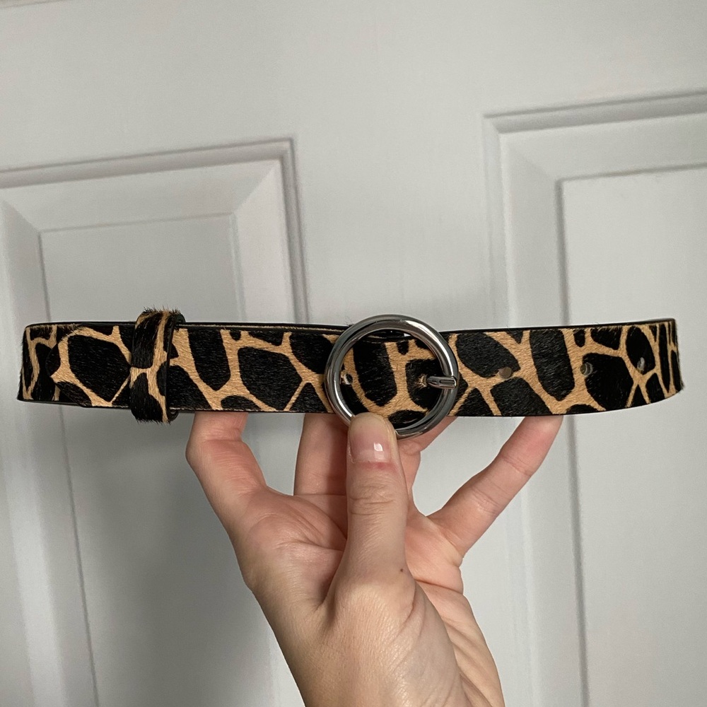 Urban Outfitters Animal Print Belt